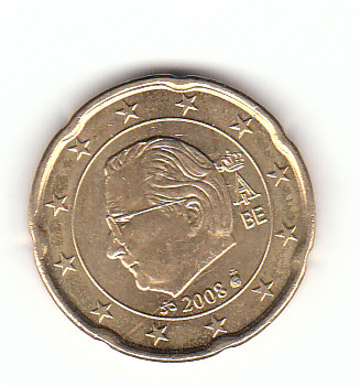  20 Cent Belgien 2008 (F302)b.   