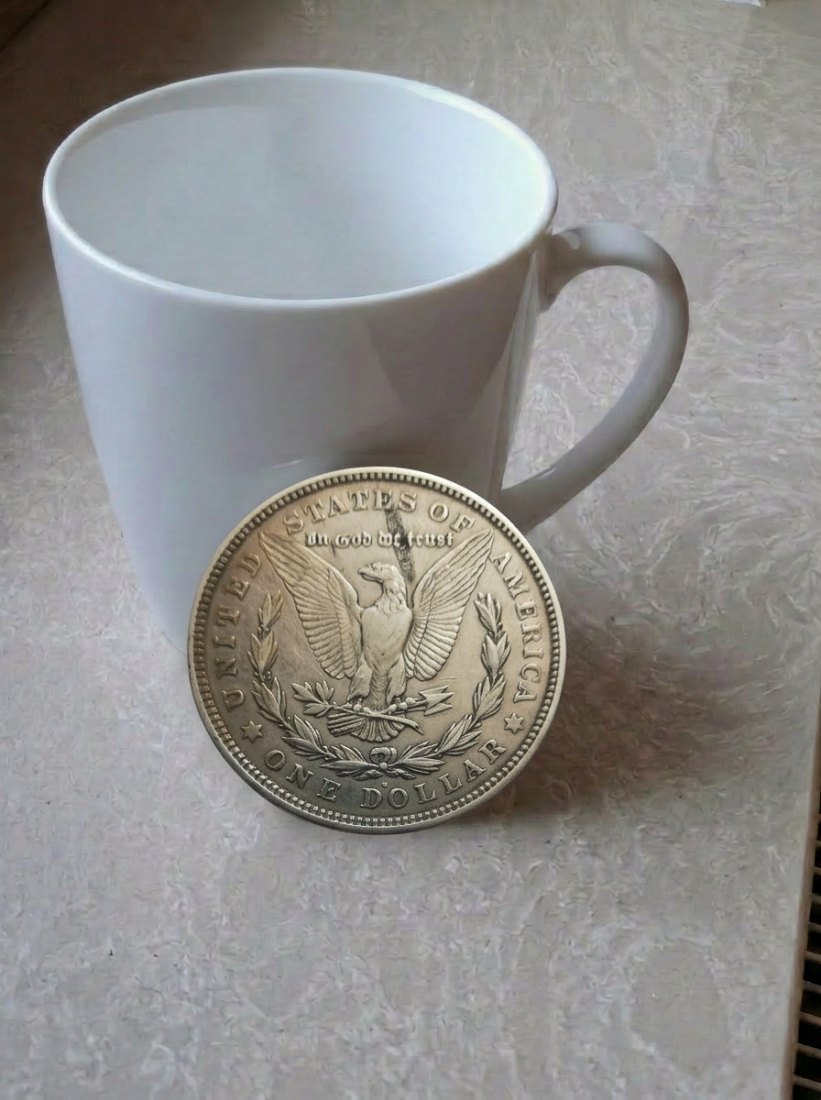  1 Dollar 1921 USA Morgan Dollar Amerika Münze Top Orig   