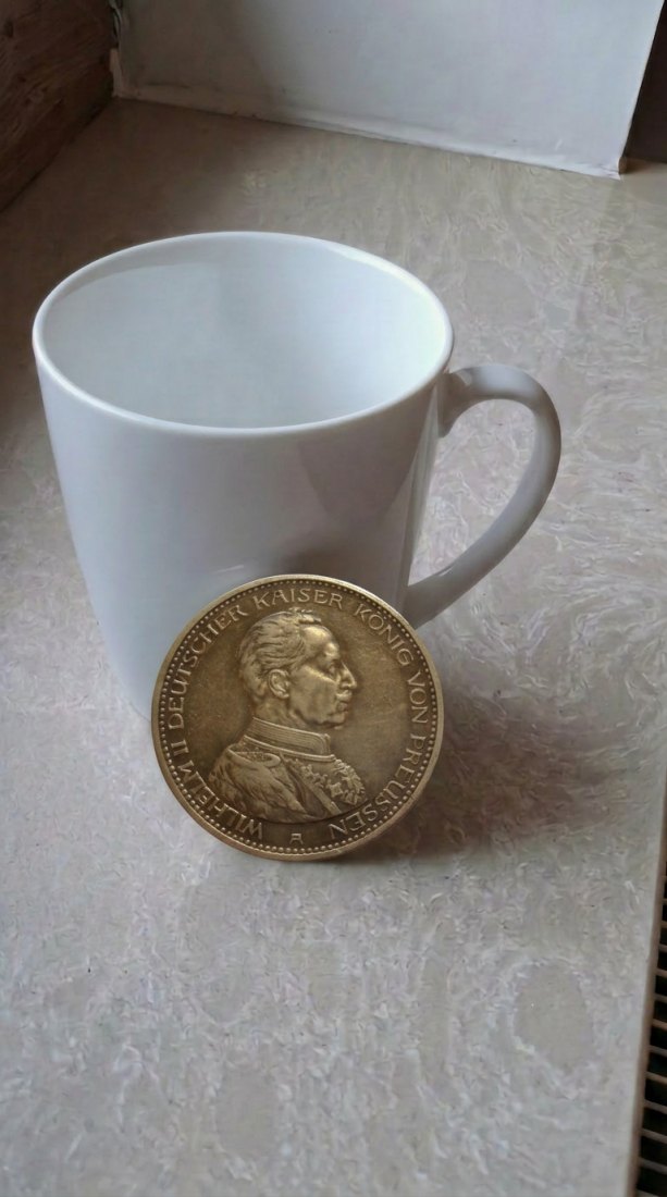  5 Mark 1914 Deutsches Reich Münze Kaiserreich Top Orig   