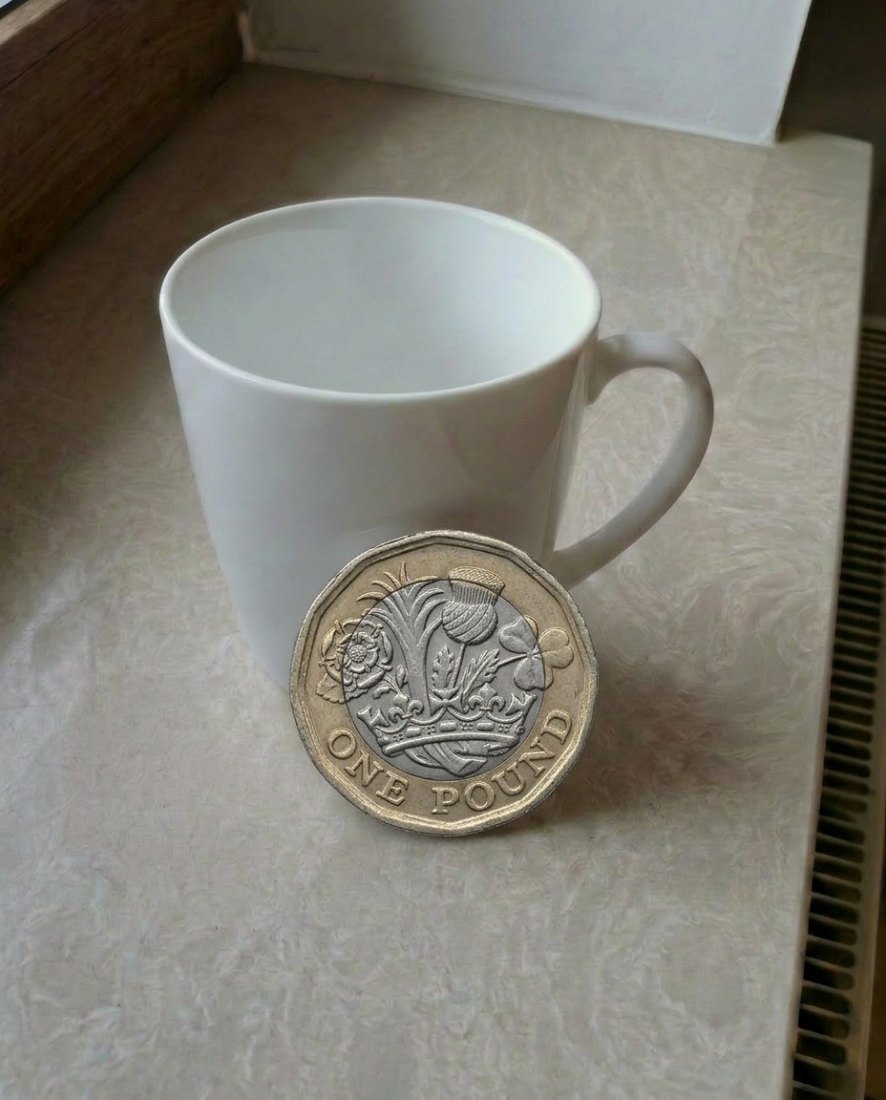  Großbritannien 1 Pound 2016 Königin Elisabeth II. Original Münze   