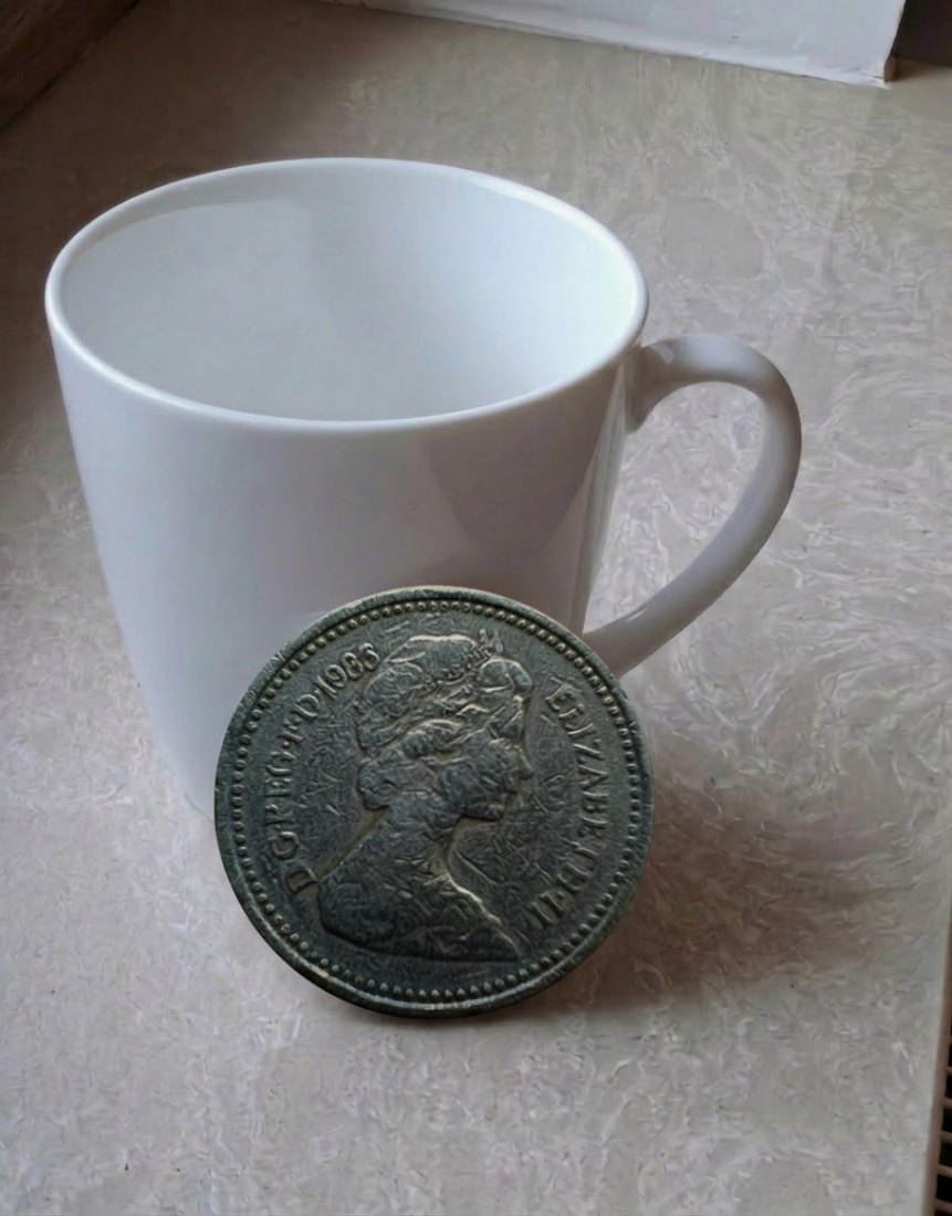 Großbritannien 1 Pound 1983 Erstes Prägejahr Elisabeth II. Original