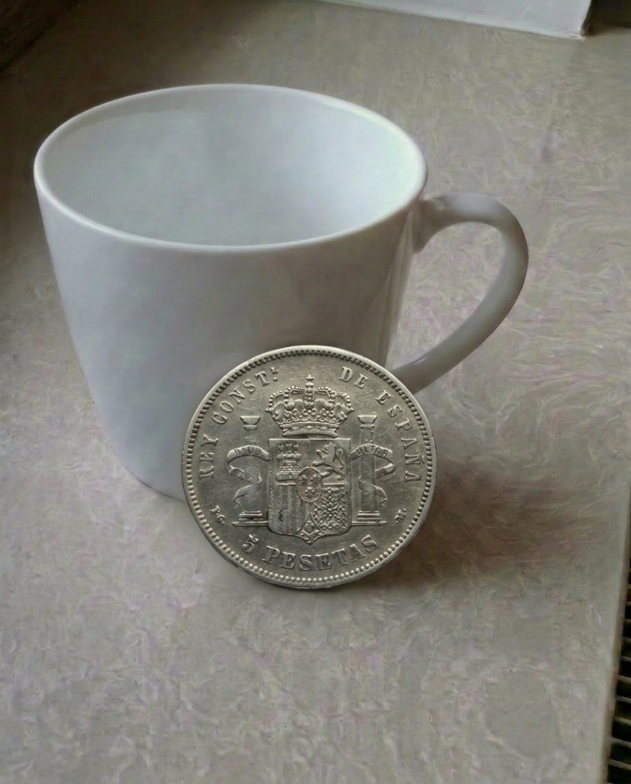  5 Pesetas Alfonso XIII. 1892   