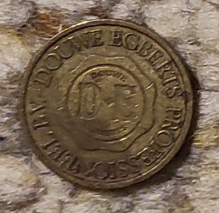  z21: Niederländischer Kaffee Machine Token Douwe Egberts Professioneel BV   