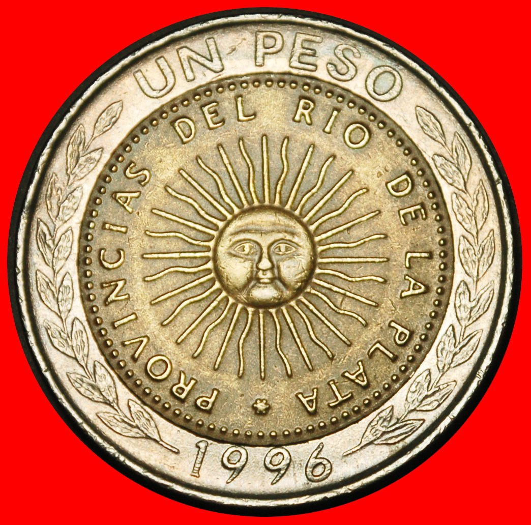  Ⰺ KOREA, GROSSBRITANNIEN, MEXIKO, ITALIEN 1994-2016:ARGENTINIEN★1 PESO 1813 1996 I1★OHNE VORBEHALT!   