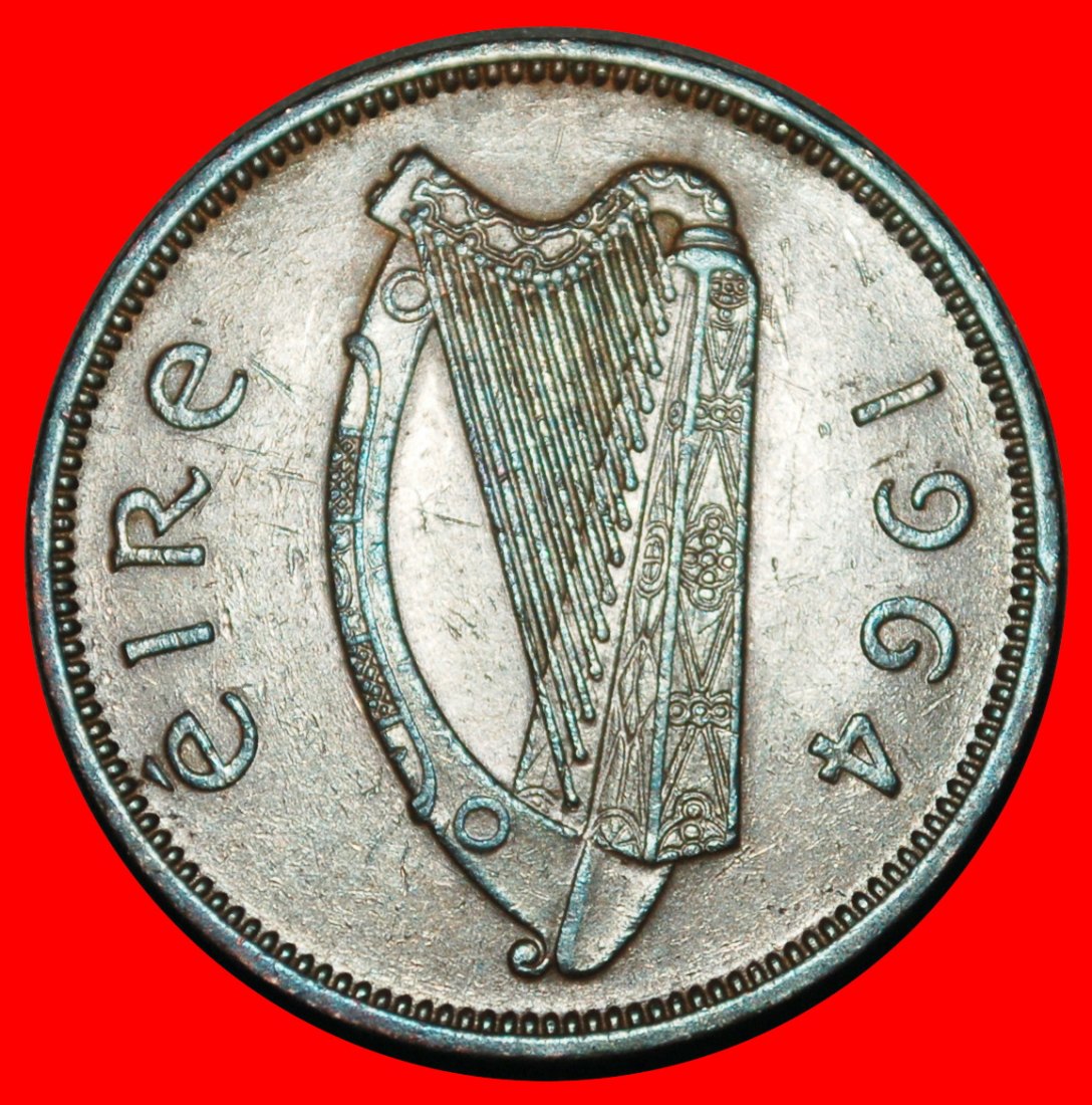  Ⰺ GROSSBRITANNIEN (1939-1967): IRLAND ★1/2 PENNY 1964 SCHWEIN!★OHNE VORBEHALT!   