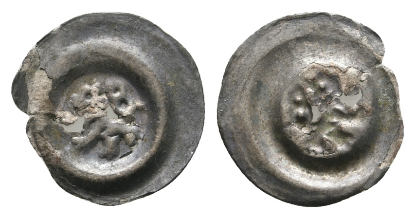  Altdeutschland; Kleinmünze, 0,28 g; Löcher   