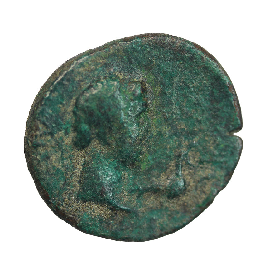 Augustus and Rhoemetalces,11BC-12AD,AE ca.19mm, 4,10 g.