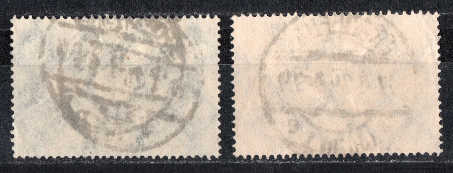  Dt. Reich 1922 Mi. 246+247 Echt gelaufen / siehe scan   