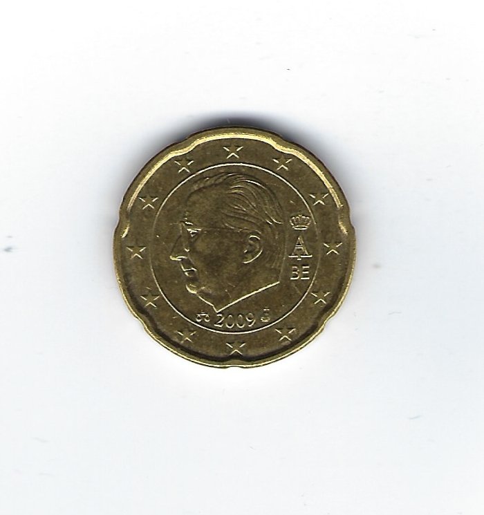  Belgien 20 Cent 2009   