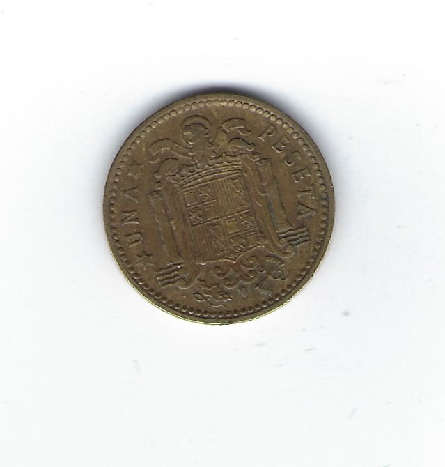  Spanien 1 Peseta 1953   