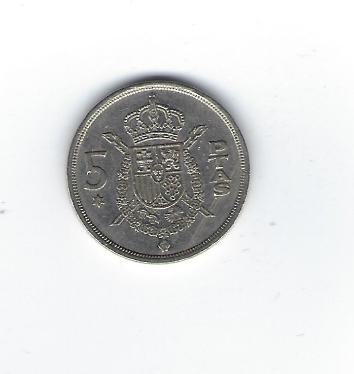  Spanien 5 Pesetas 1978   