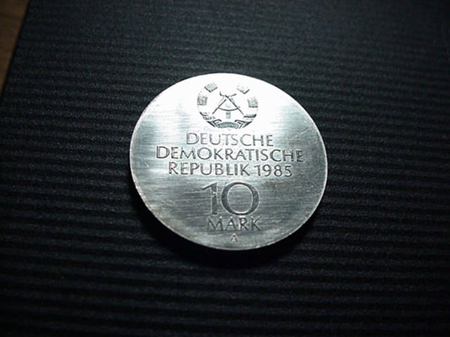  DDR 10 Mark Wiedereröffnung der Semperoper 1985   