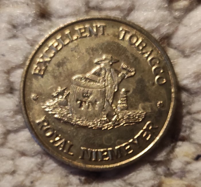  z38: Token Royal Niemeyer - Ausgezeichneter Tabak, Niederlande   