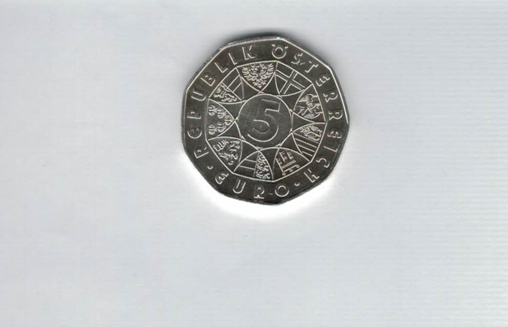  5 Euro 2004 100 Jahre Fußball silber 8g fein Österreich Spittalgold9800 (4974/4   