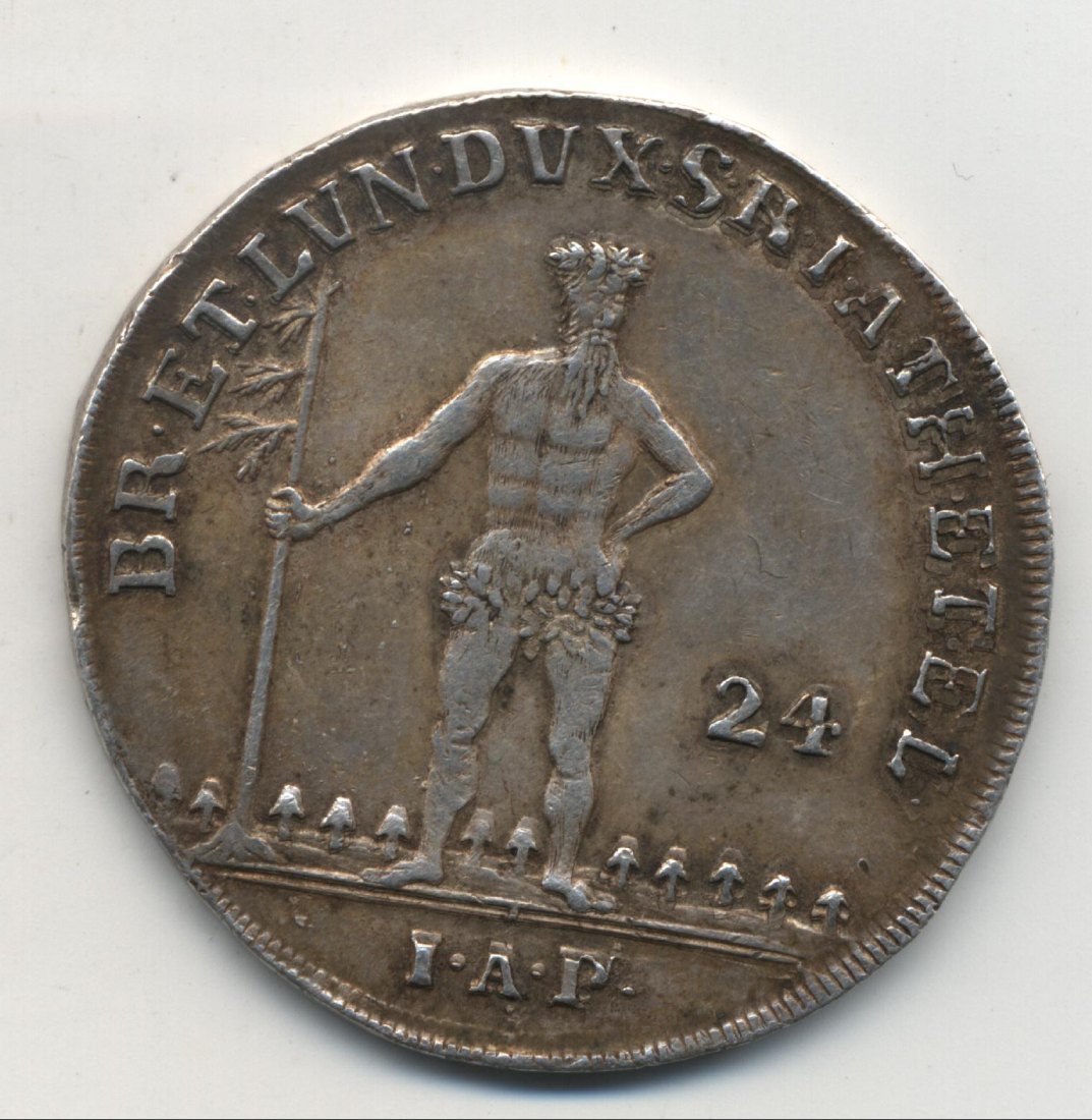  BRAUNSCHWEIG-LÜNEBURG-CALENBERG 24 Mariengroschen 1766   