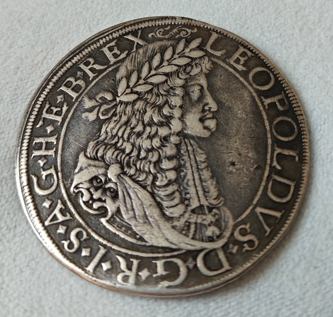 Haus Habsburg Taler 1670 Leopold I. 1657-1705. Henkelspur, knapp sehr schön 395,00 EUR sicher