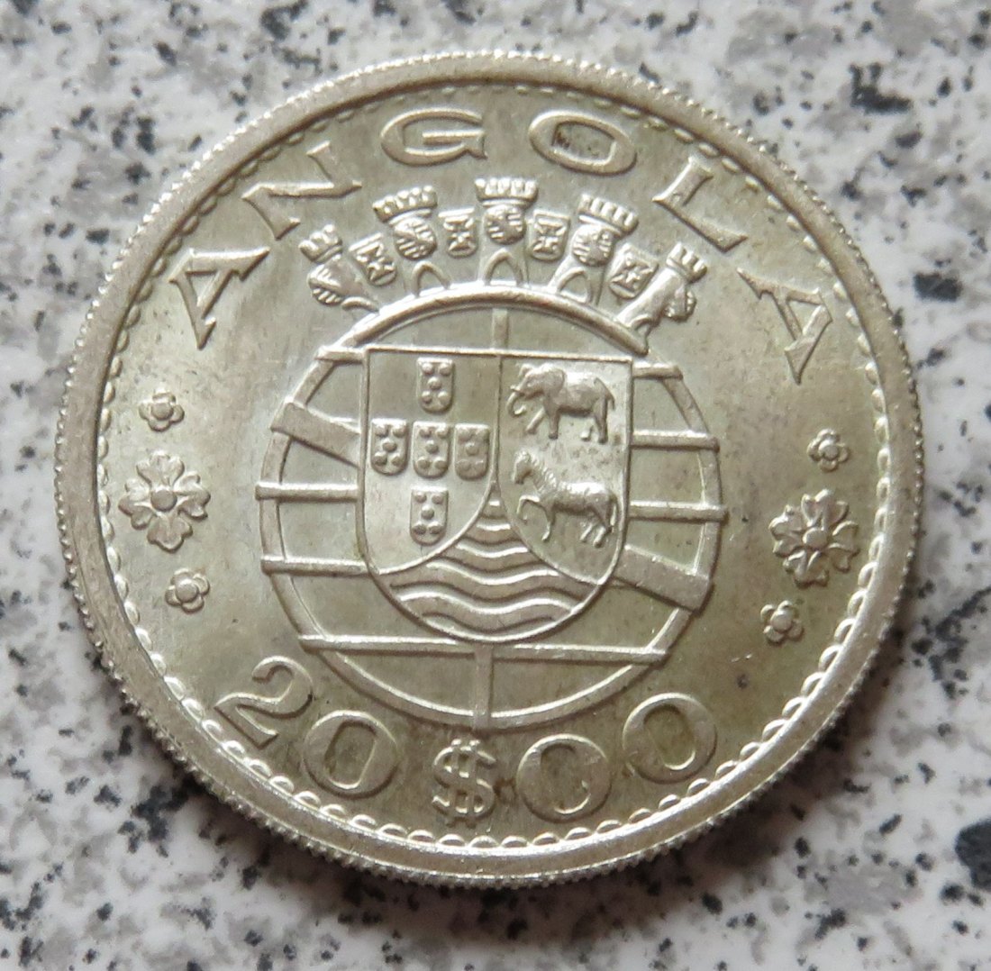  Angola 20 Escudos 1955   