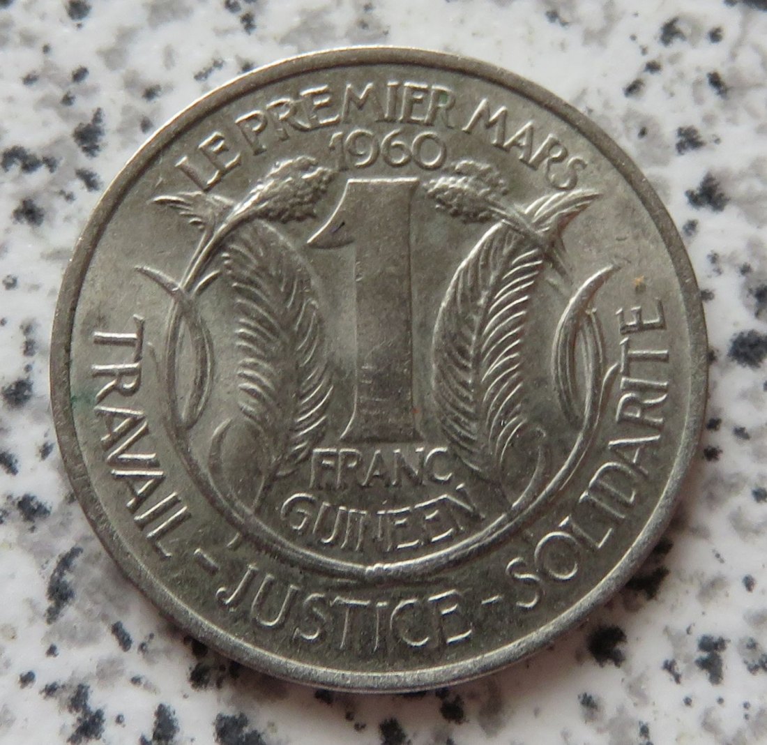  Guinea 1 Franc 1962   