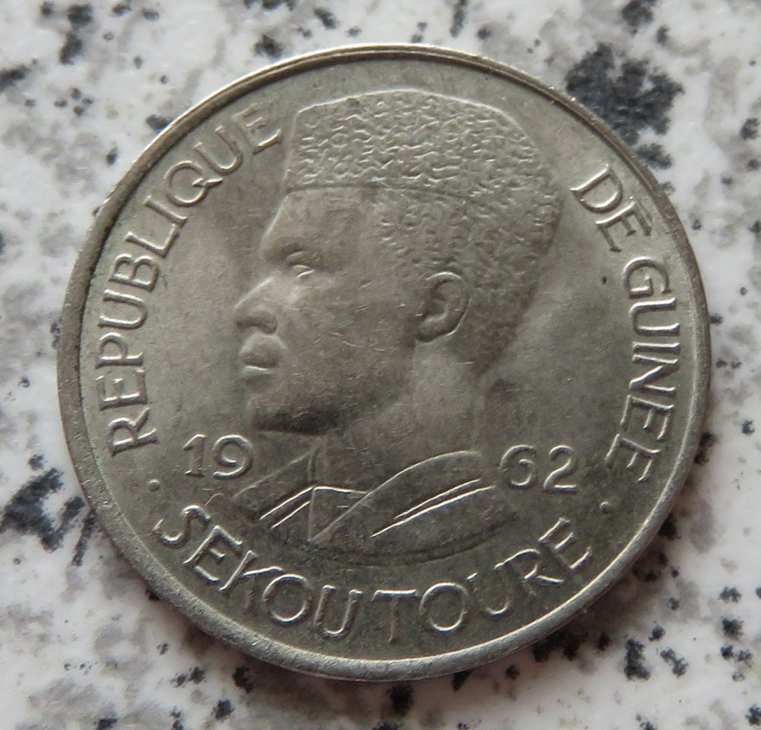  Guinea 1 Franc 1962   