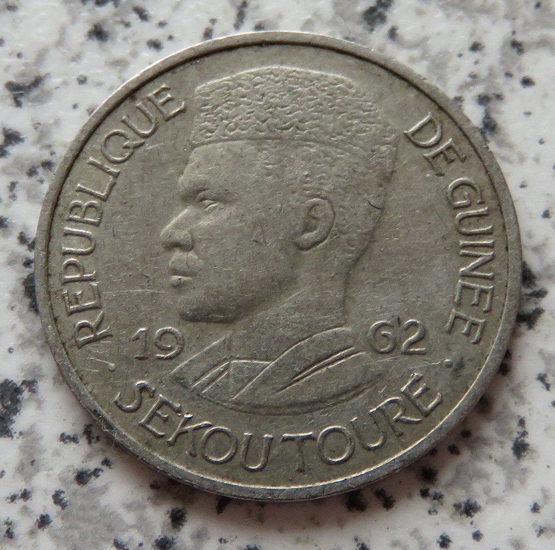 Guinea 1 Franc 1962   