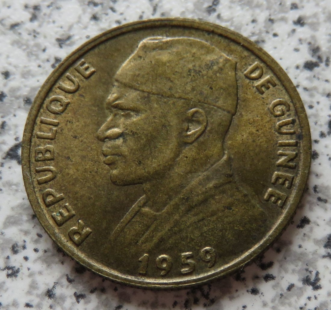  Guinea 10 Francs 1959   