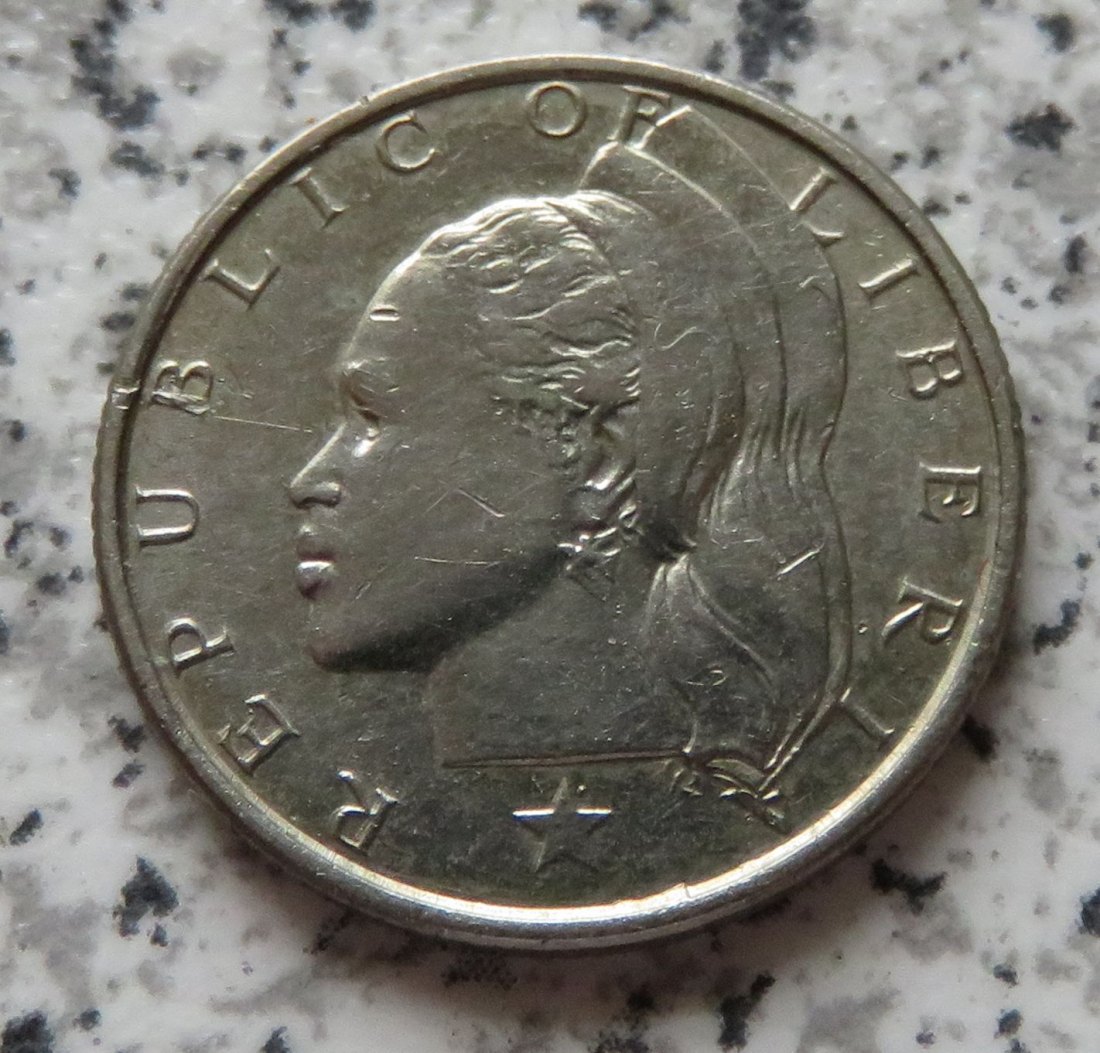  Liberia 10 Cents 1966   