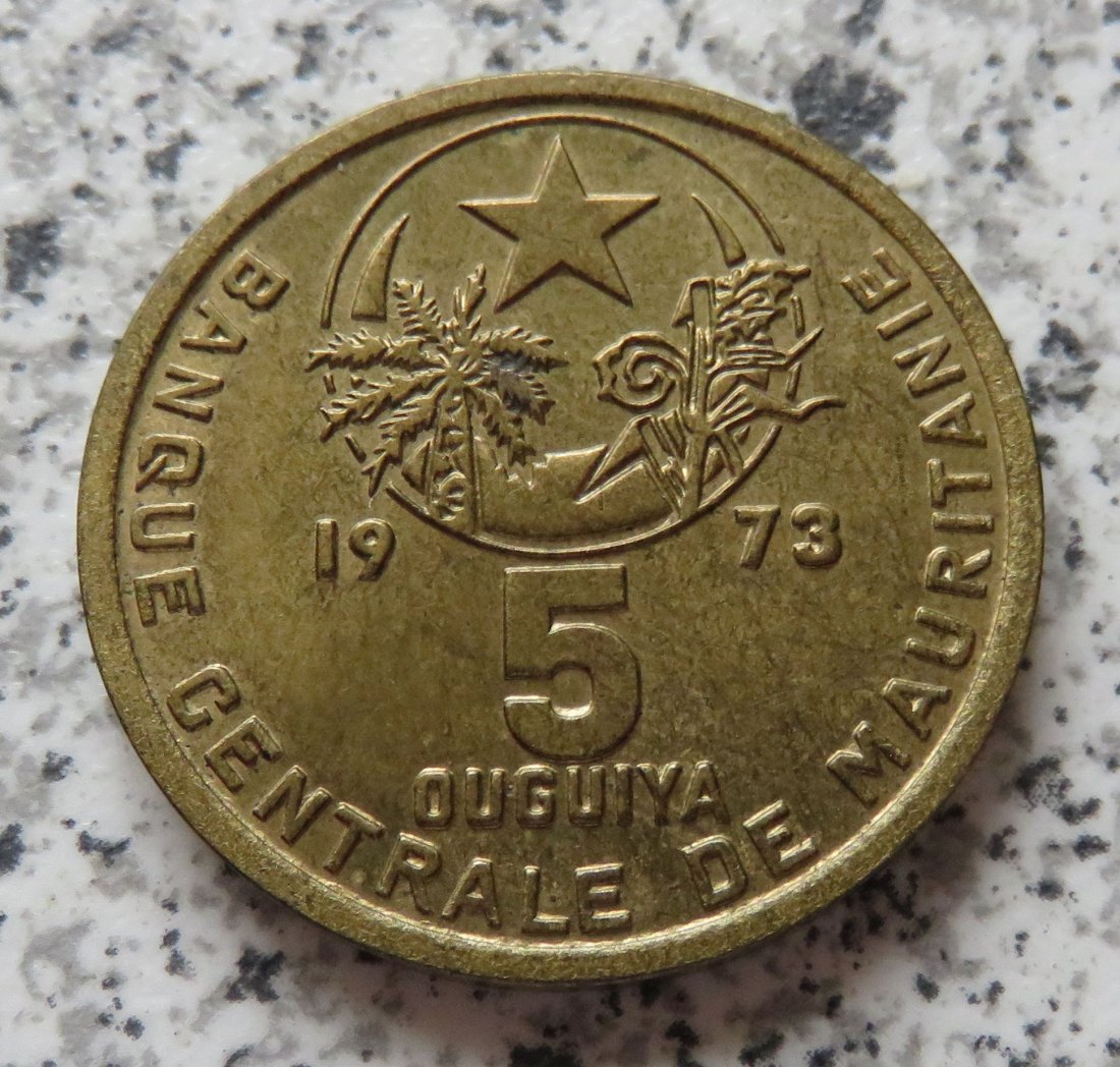  Mauretanien 5 Ouguiya 1973   
