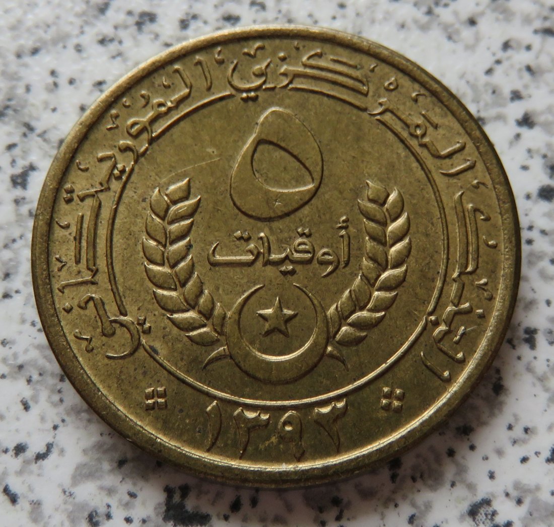  Mauretanien 5 Ouguiya 1973   