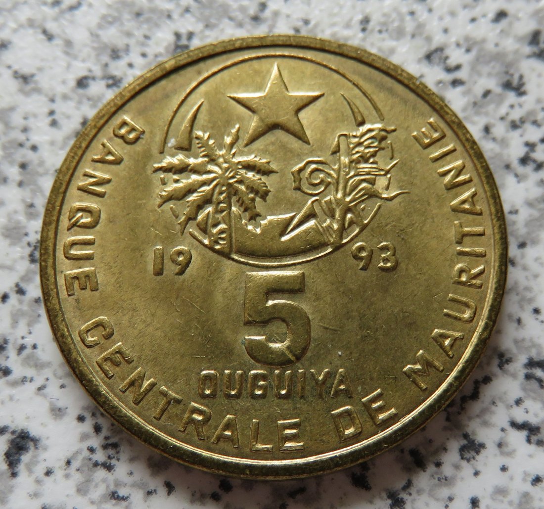  Mauretanien 5 Ouguiya 1993   