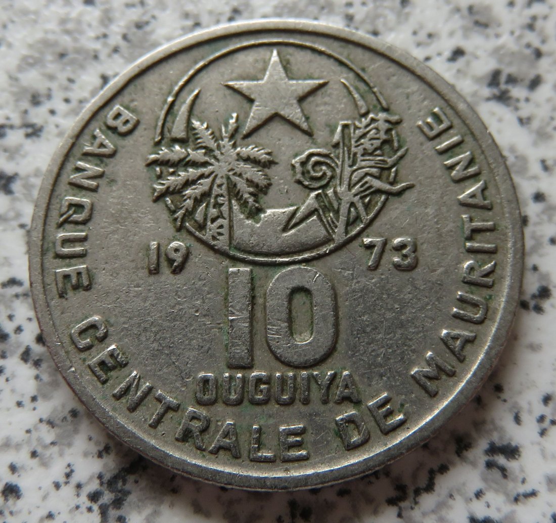  Mauretanien 10 Ouguiya 1973   