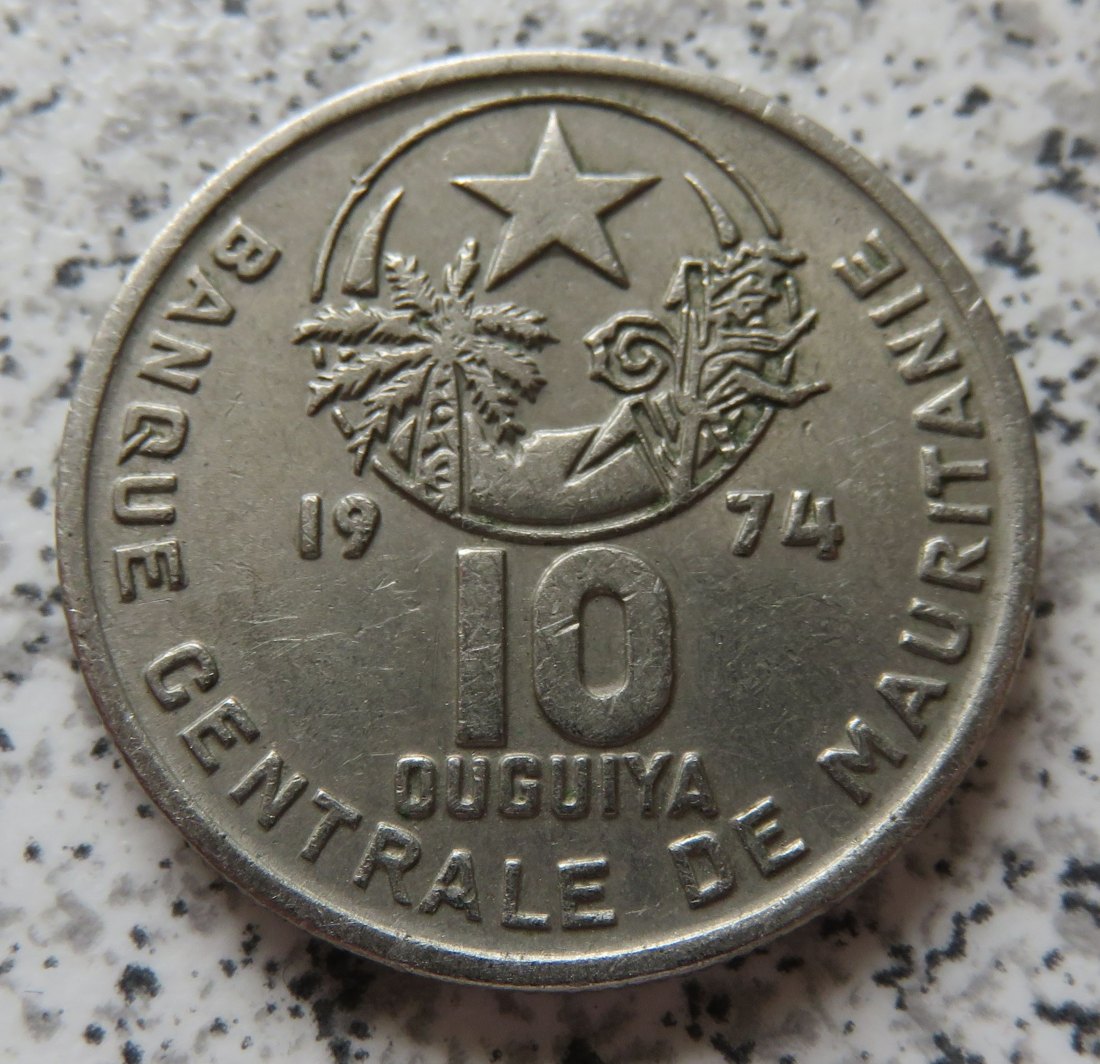  Mauretanien 10 Ouguiya 1974   