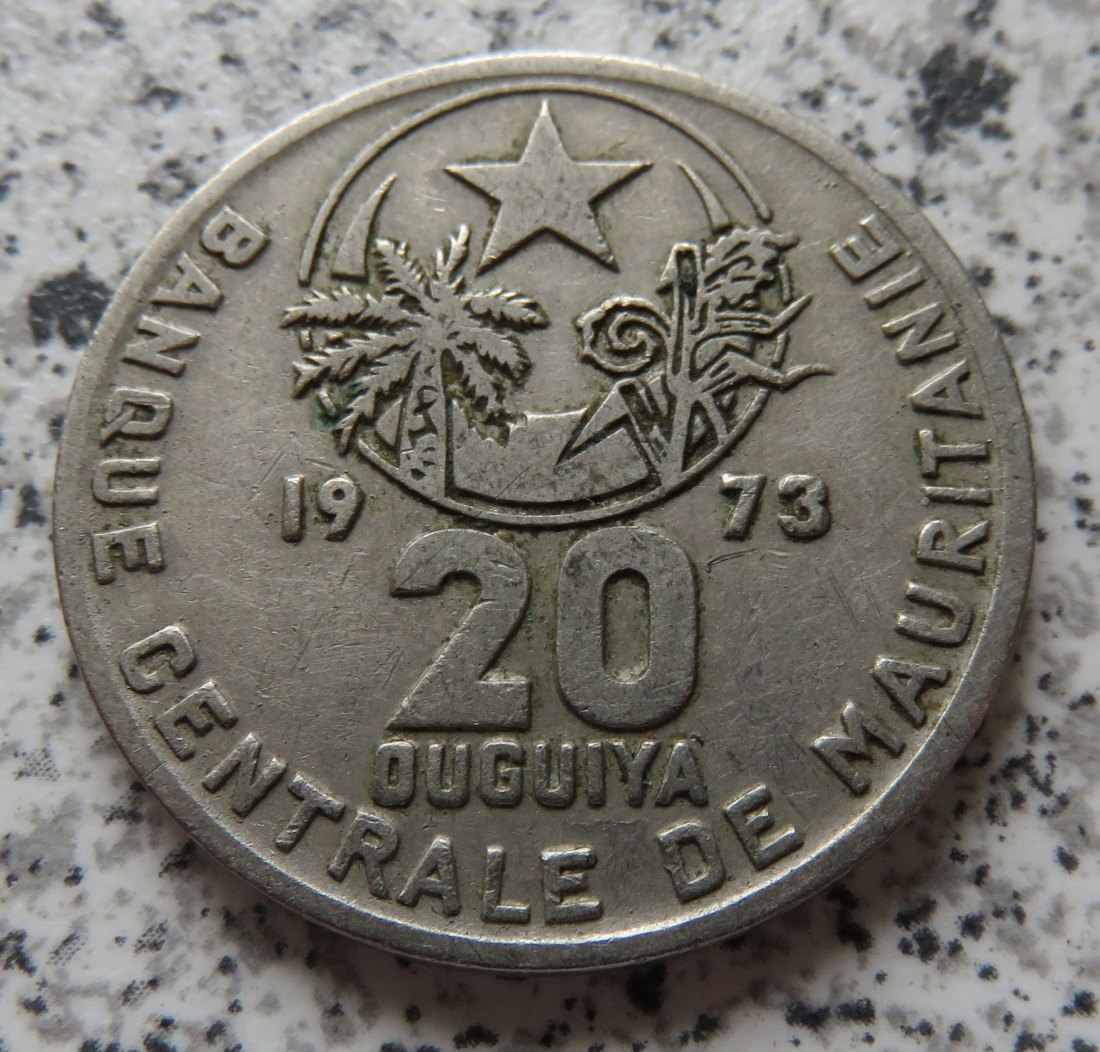  Mauretanien 20 Ouguiya 1973   