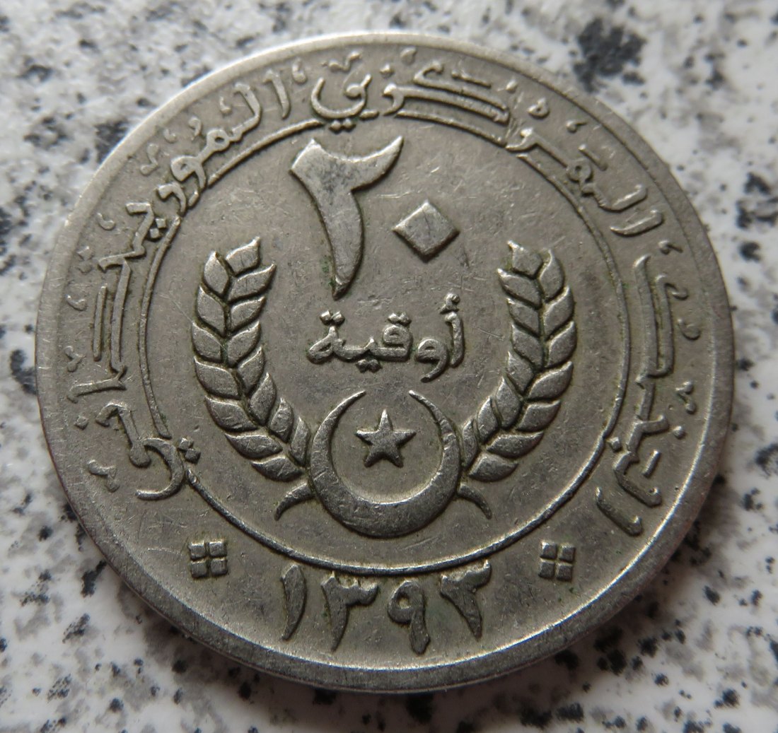  Mauretanien 20 Ouguiya 1973   