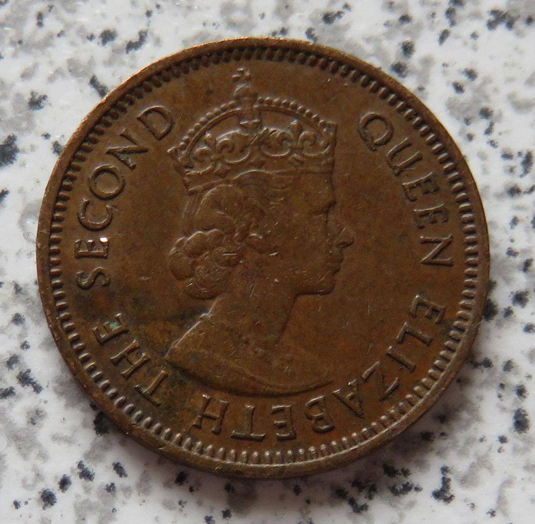  Mauritius 1 Cent 1962   