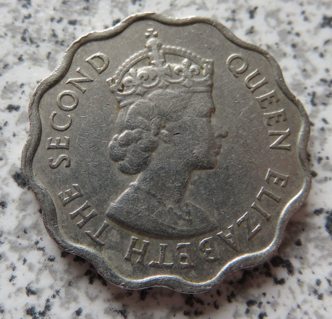  Mauritius 10 Cents 1975   