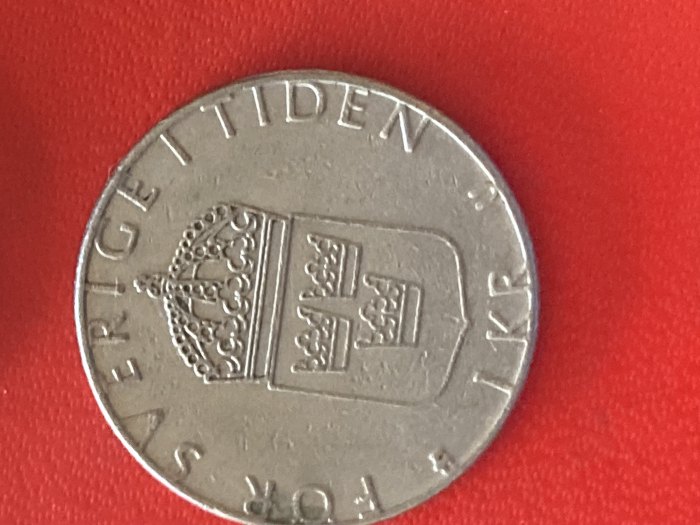 Münze Münzen Umlaufmünze Schweden 1 Krone 1980