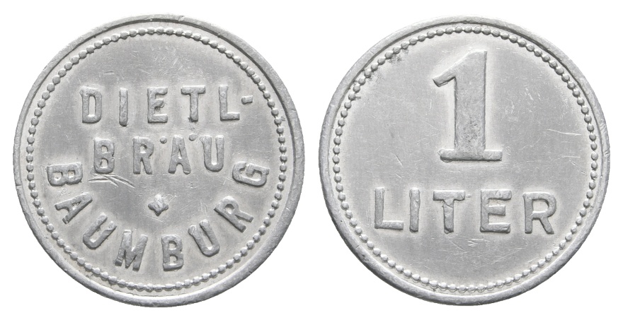  Bayern; Baumburg Dietl Bräu; 1 Liter; Menzel - (vgl.1572)   