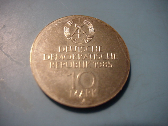  DDR 10 Mark Wiedereröffnung der Semperoper 1985   