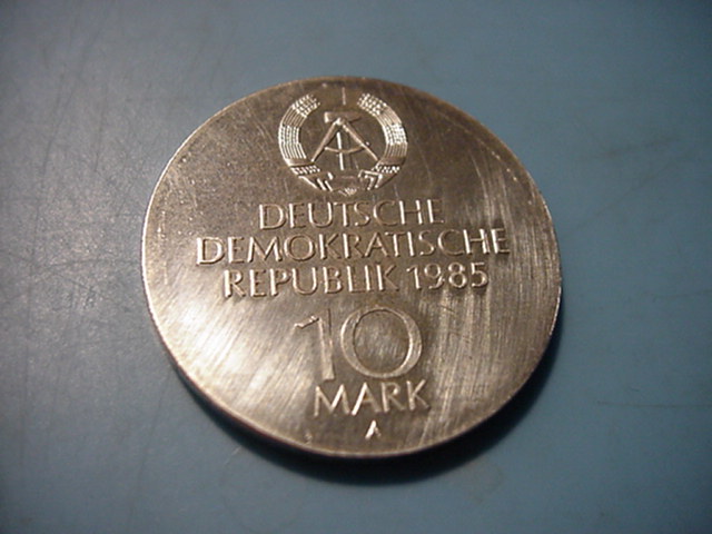  DDR 10 Mark Wiedereröffnung der Semperoper 1985   