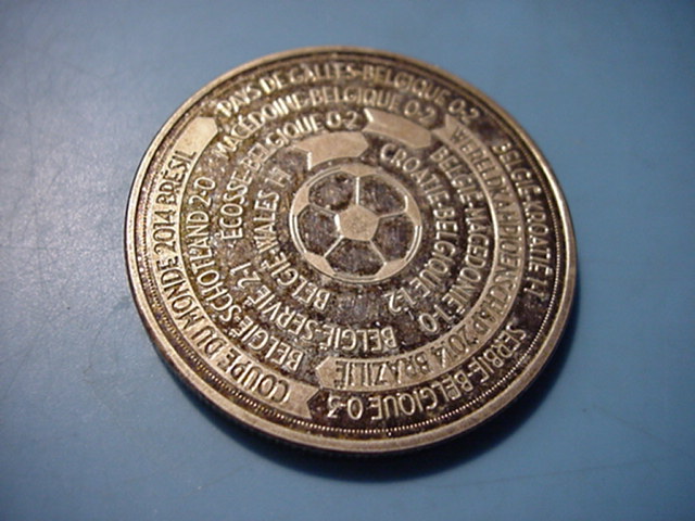  Medaille Fußball-WM 2014 Brasilien   