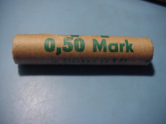 DDR Originalrolle 50 x 1 Pfennig 1988