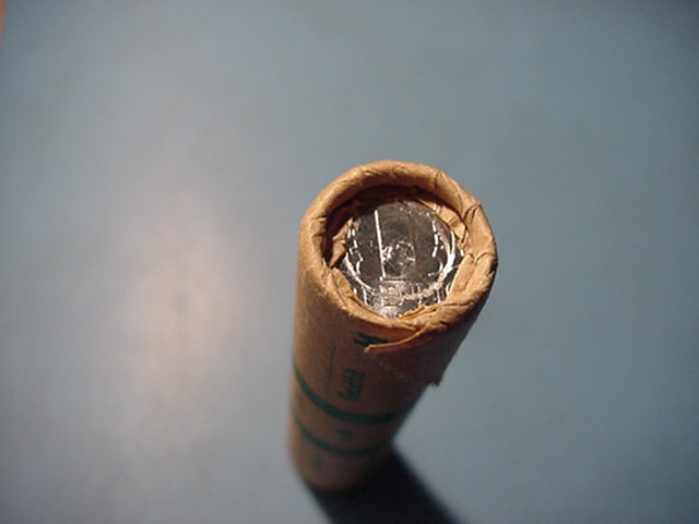  DDR Originalrolle 50 x 1 Pfennig 1988   