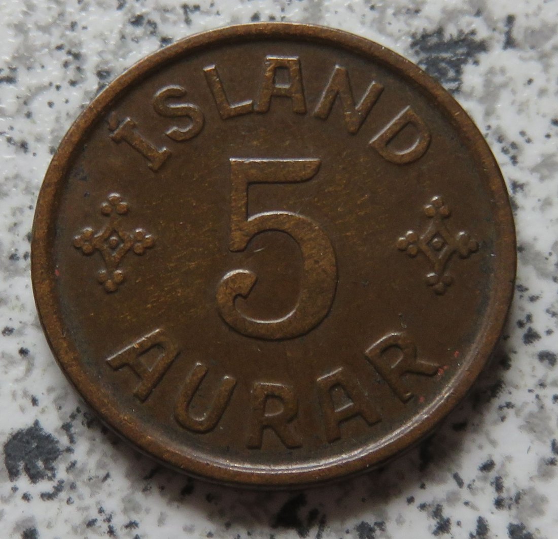  Island 5 Aurar 1926   