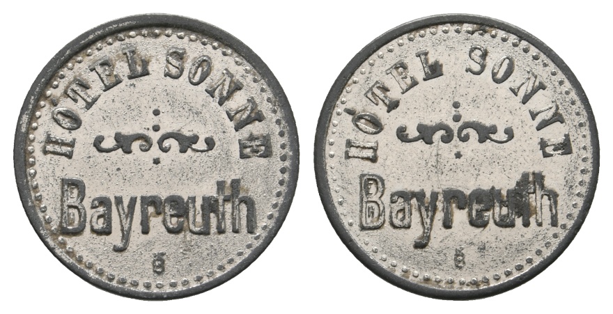  Bayern; Bayreuth; Hotel Sonne Bayreuth; Menzel 1629.1   