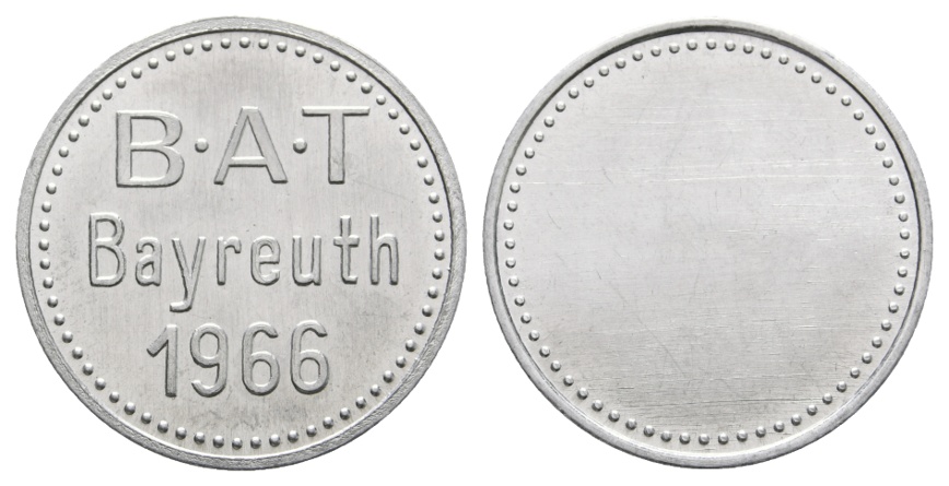  Bayern; Bayreuth; B.A.T Bayreuth 1966; Menzel 1604.2   