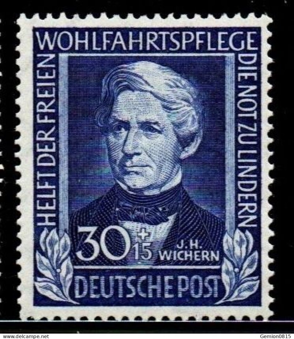 BUND Nr 120 Postfrisch tiefst Geprüft Schlegel Berlin