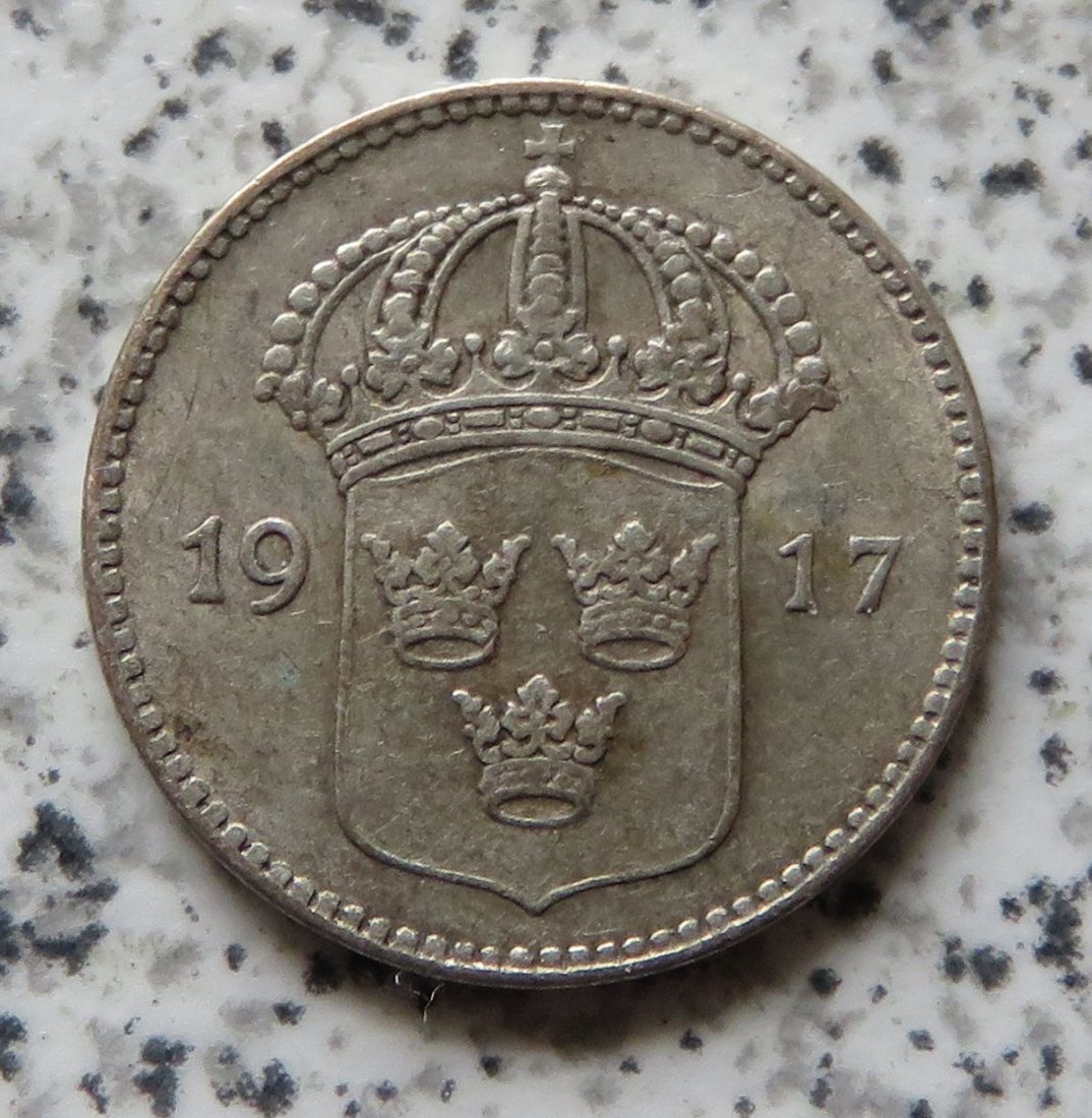  Schweden 10 Öre 1917   