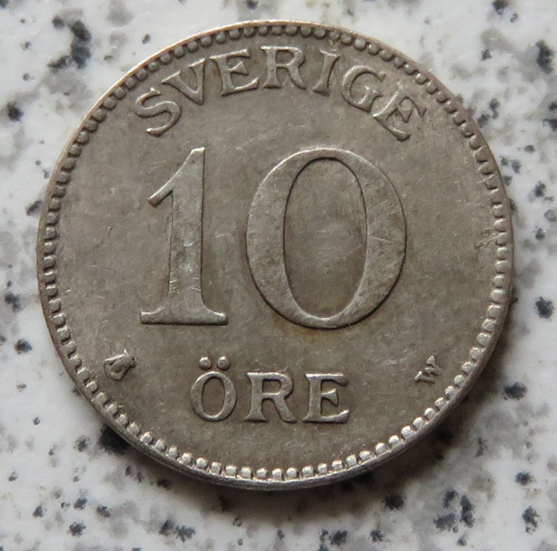  Schweden 10 Öre 1917   