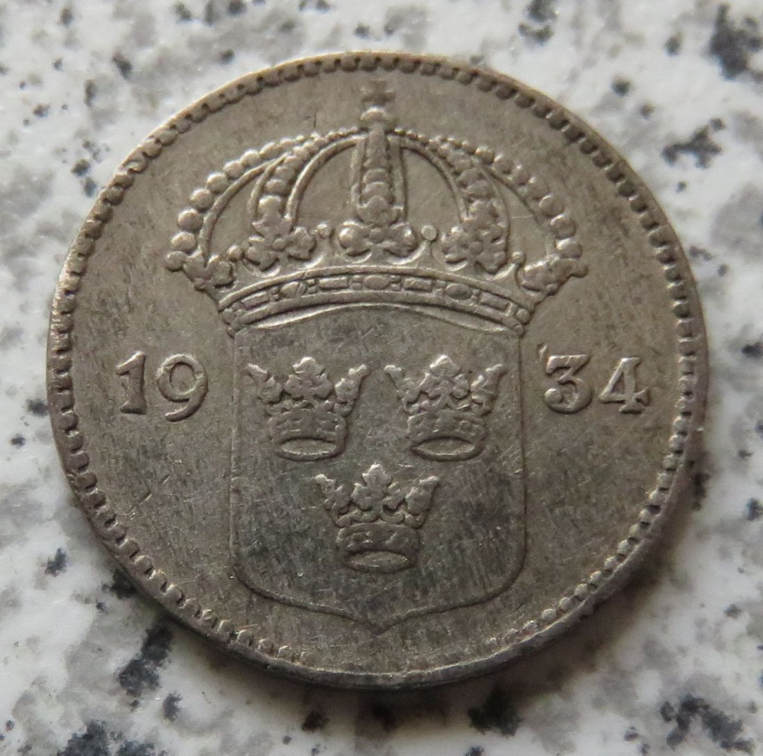  Schweden 10 Öre 1934   