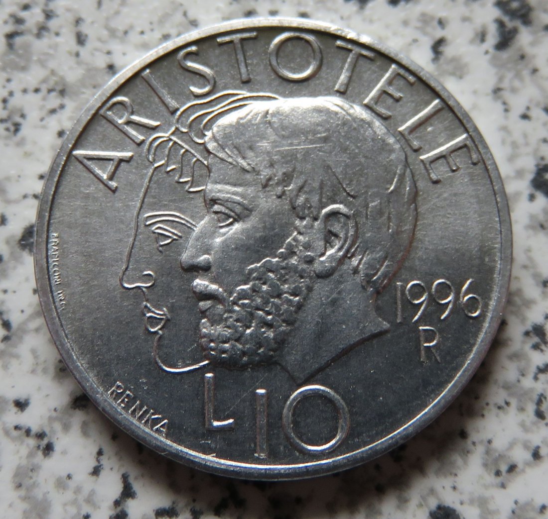  San Marino 10 Lire 1996   